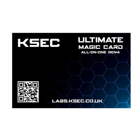 magic card rfid|Ultimate Magic Card (GEN4) – Multi.